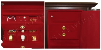 Сейф с отделкой деревом Safewood 29177 EL Flock